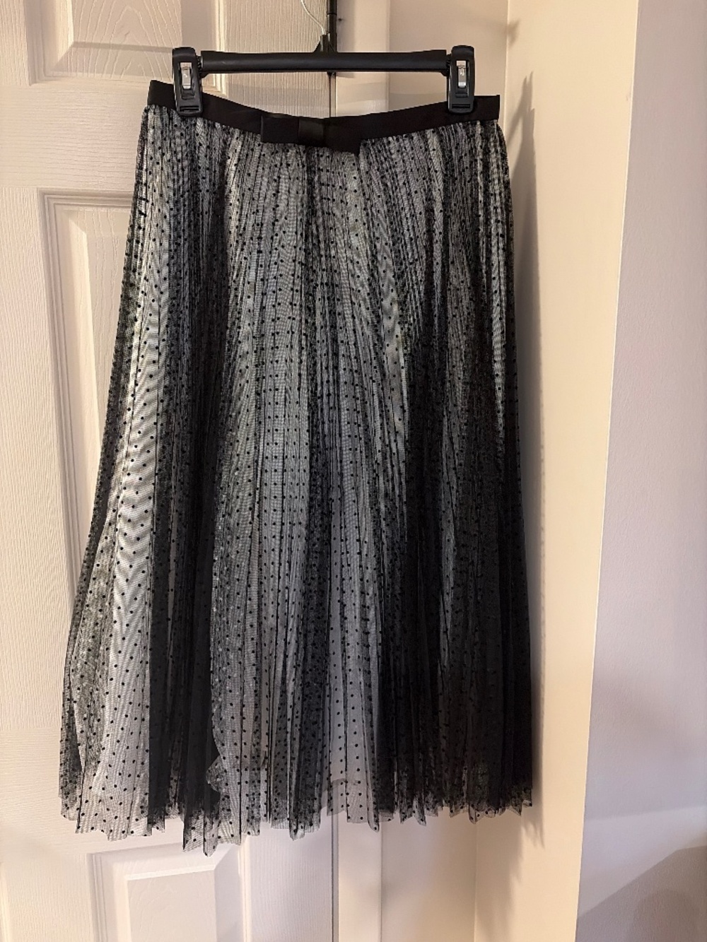 Poke-a-dot skirt